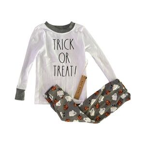 Rae Dunn Toddler Halloween Pants and Long Sleeve Shirt NWT Size 2T
